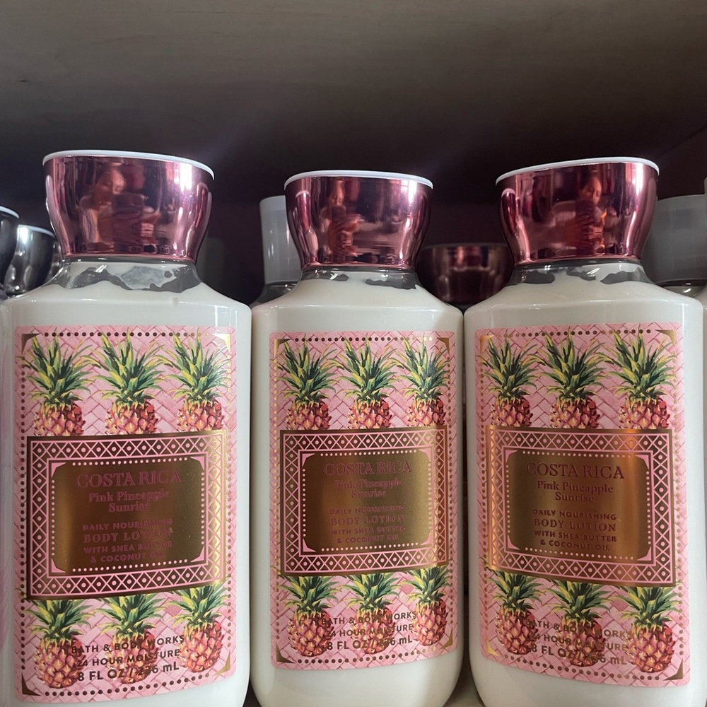 Bath and body works 3 Costa Rica Body Lotion